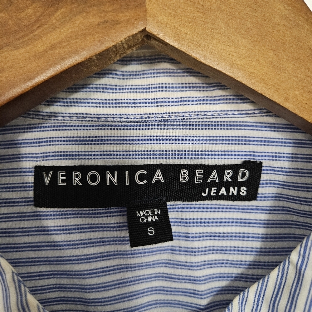 Veronica Beard Stripped Button Up - Picture 2 of 6